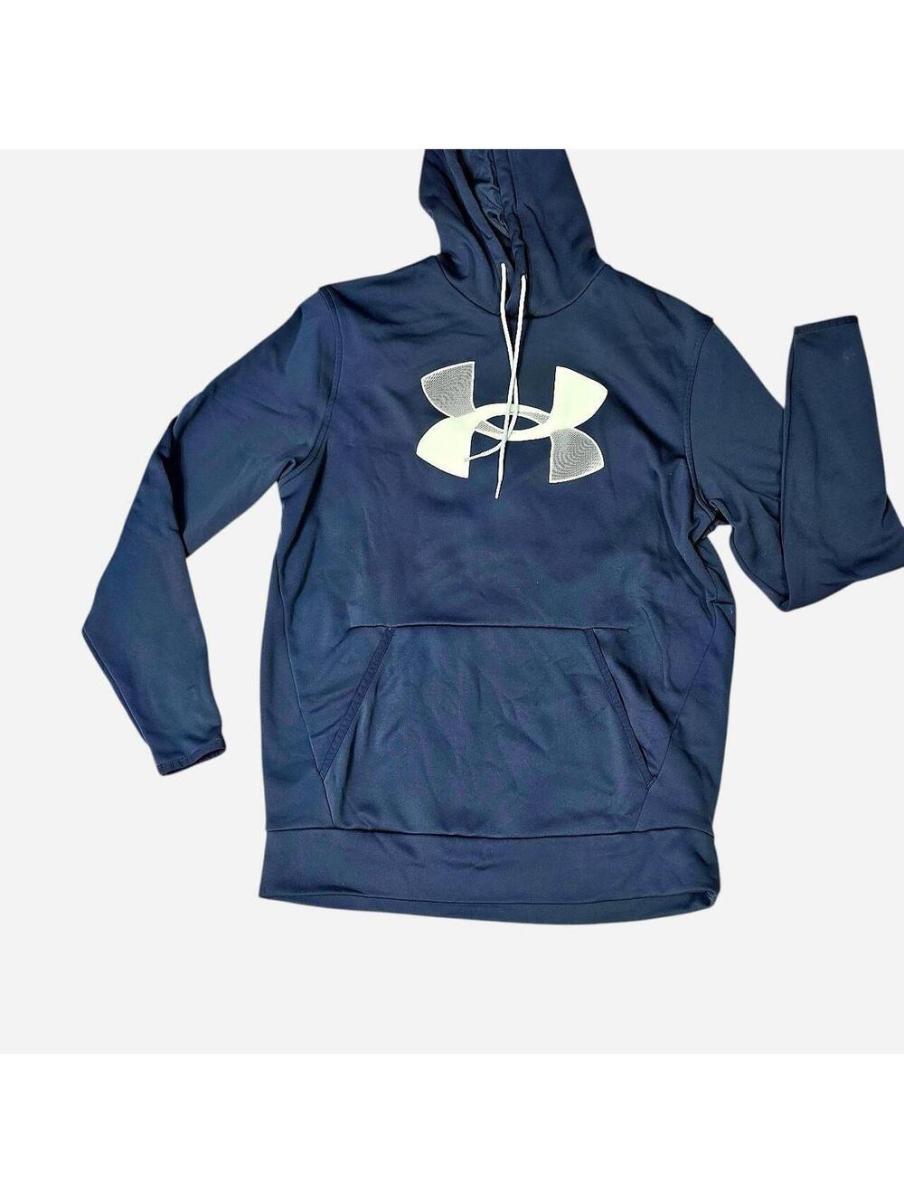 Under Armour Men's Navy and Black Hoody